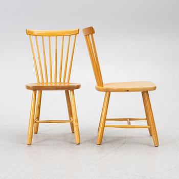 Carl Malmsten, a set of 4 chairs, "Lilla Åland", Stolab.