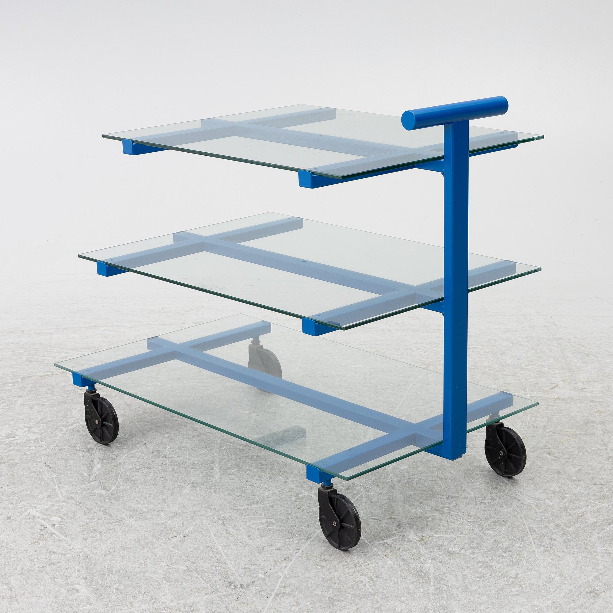 Josef Frank, tea trolley, model 691, Svenskt Tenn, 21st century.