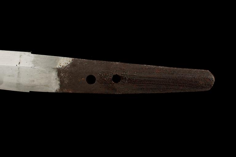 JAPANSKT SVÄRD, stål, sign Kanenaka, period Muromachi/ Momoyama (1392-1615).