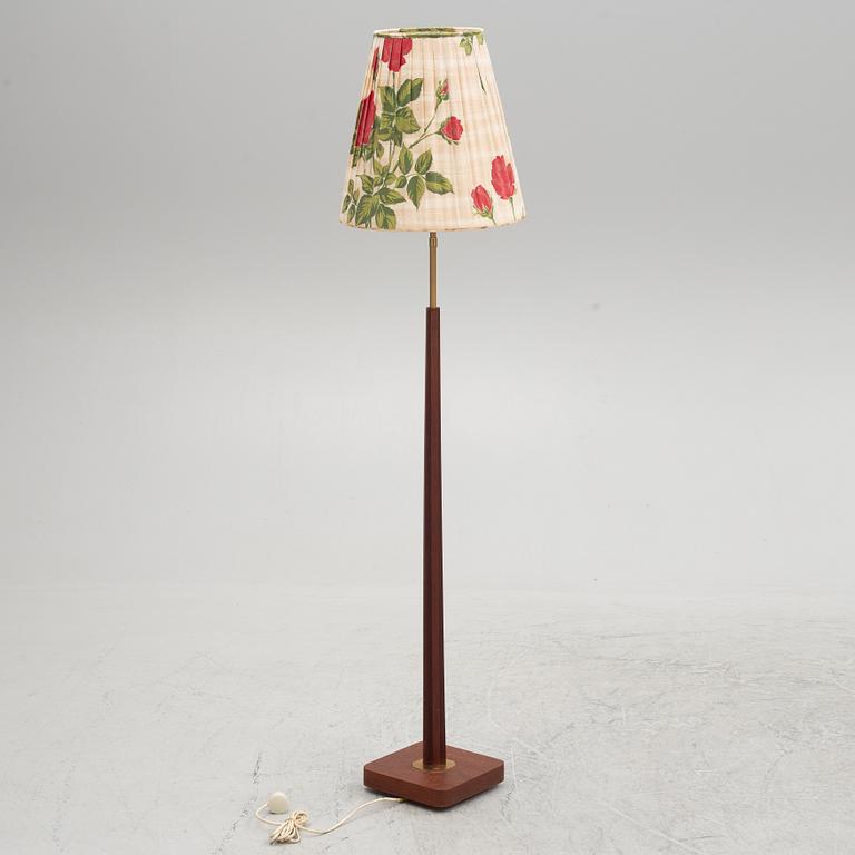 Floor lamp, mid-20th century.