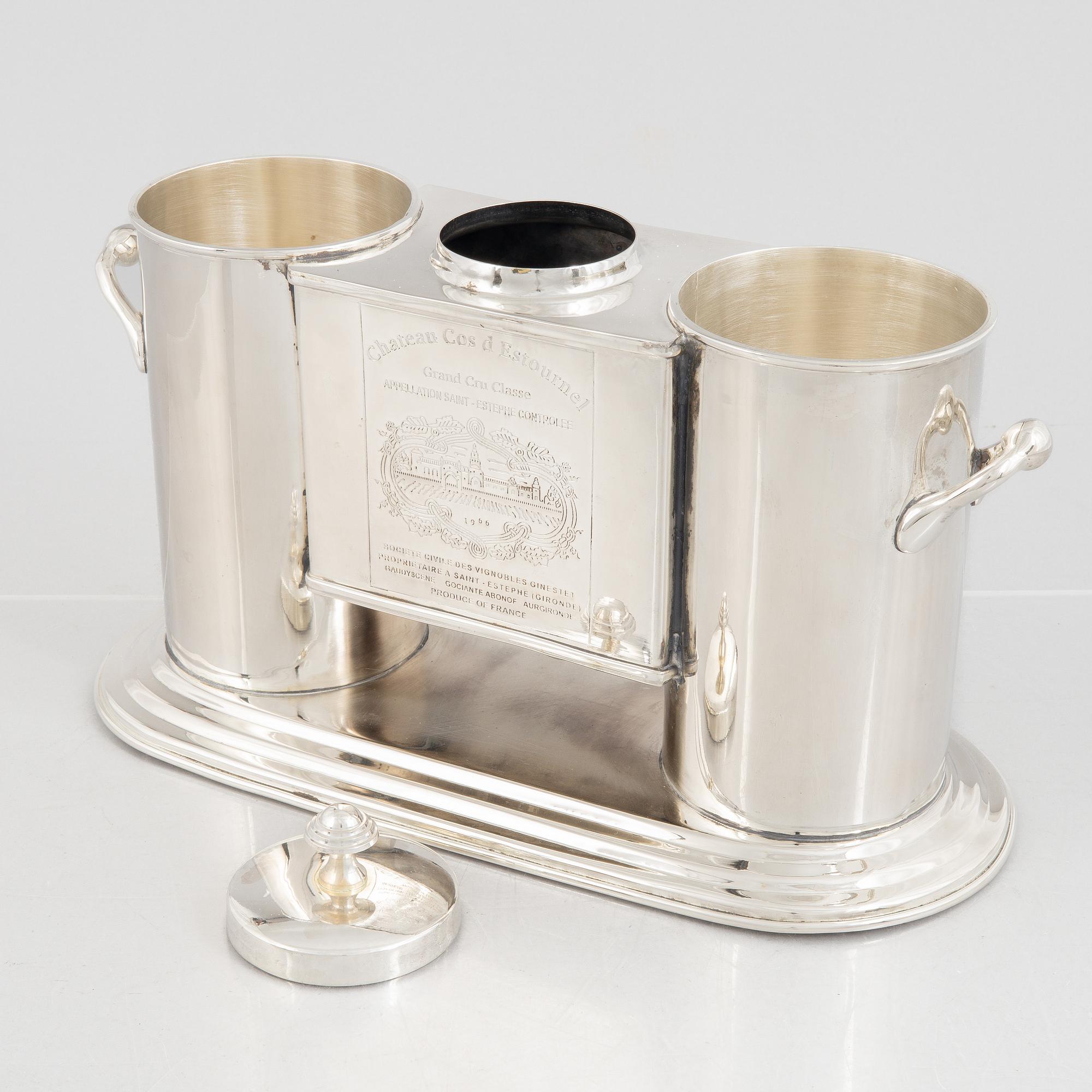 Wine cooler, Chénas, France.