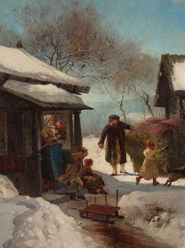 Olof Arborelius, Rural Idyll, Dalarna.