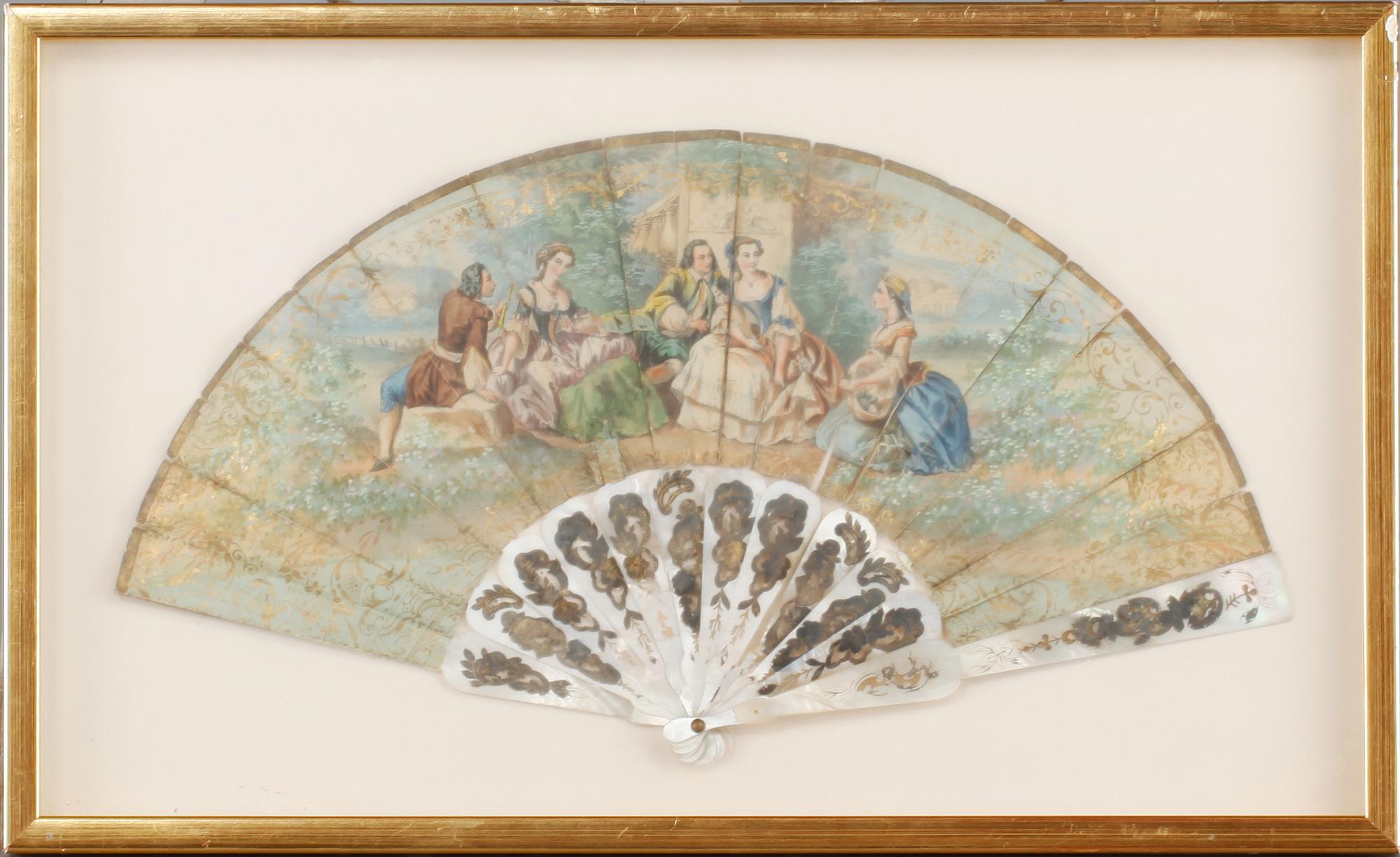 SOLFJÄDER, 1800-tal.