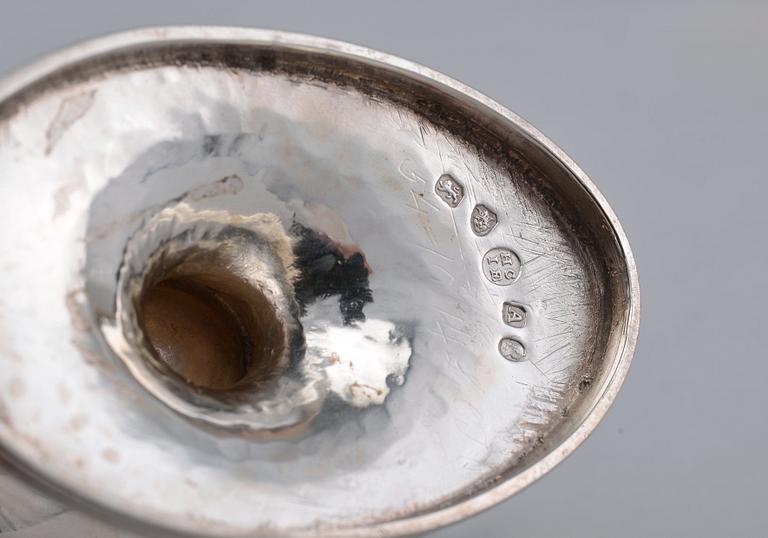 A PAIR OF SALT CELLARS,  Henry Chawner & John Eames. London 1796.