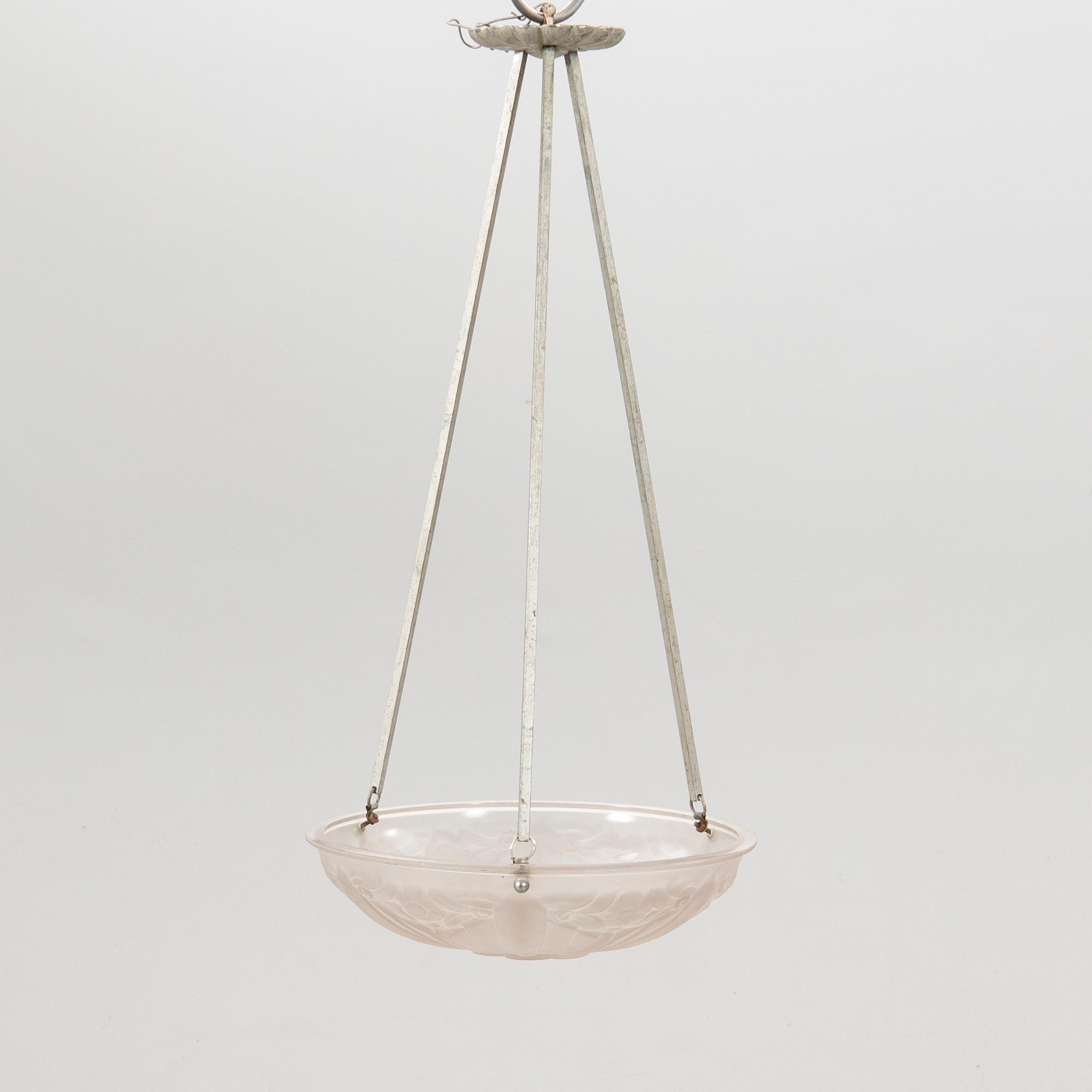 Ceiling lamp Art Deco first half of the 20th century.