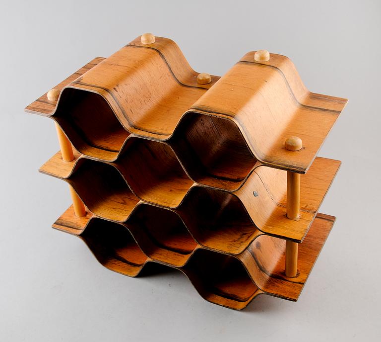 VINSTÄLL, teakfaner, design Torsten Johansson, 1960-tal.