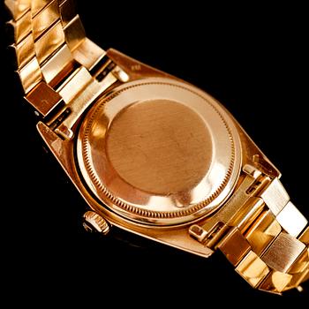 ARMBANDSUR, 18 k guld, Rolex, Day Date. Automatisk.