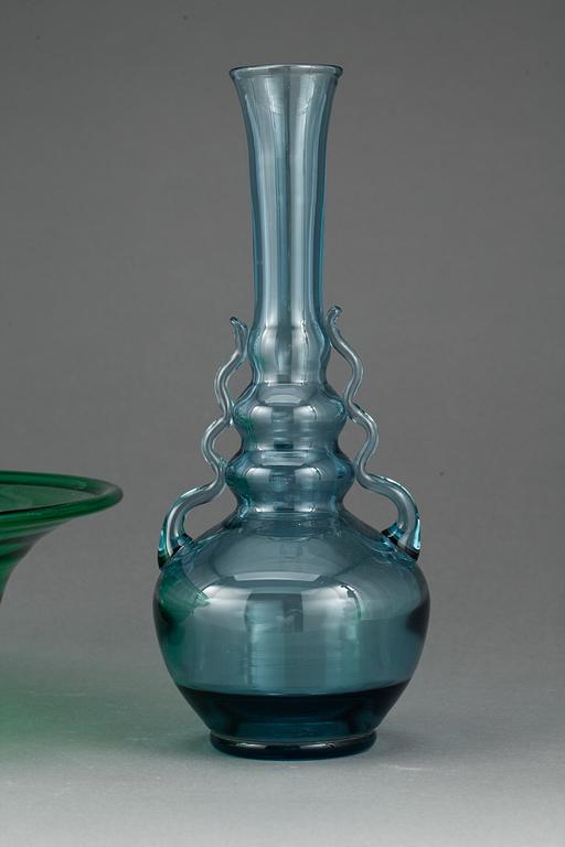 SKÅL samt VAS, glas, Edvin Ollers, 1900-talets första hälft.