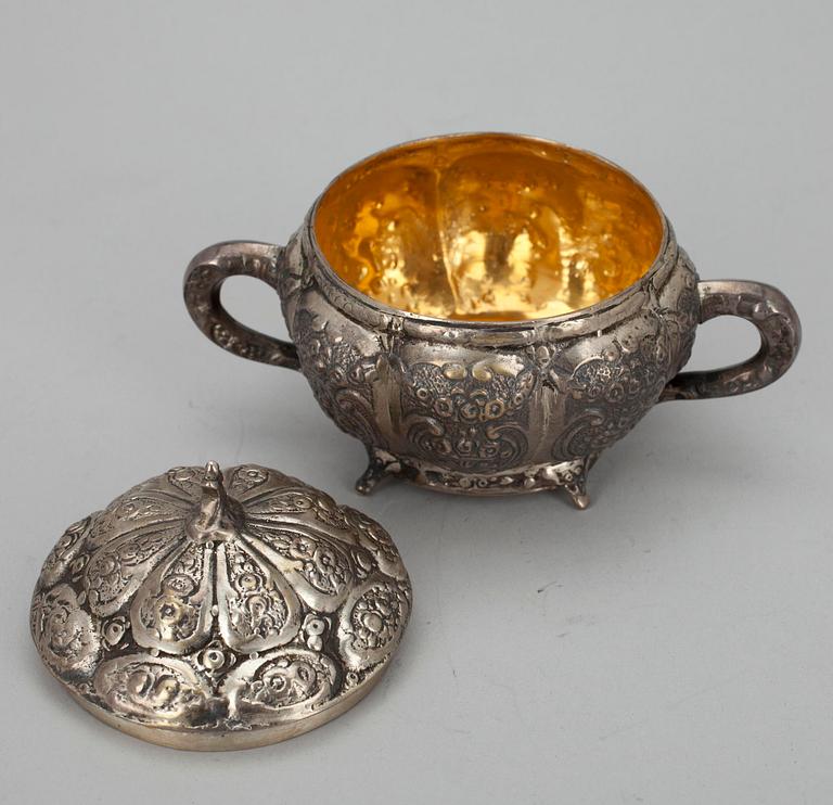 TESERVIS, 3 delar. 813 silver. Helsingfors 1957-60. Vikt 760 g.