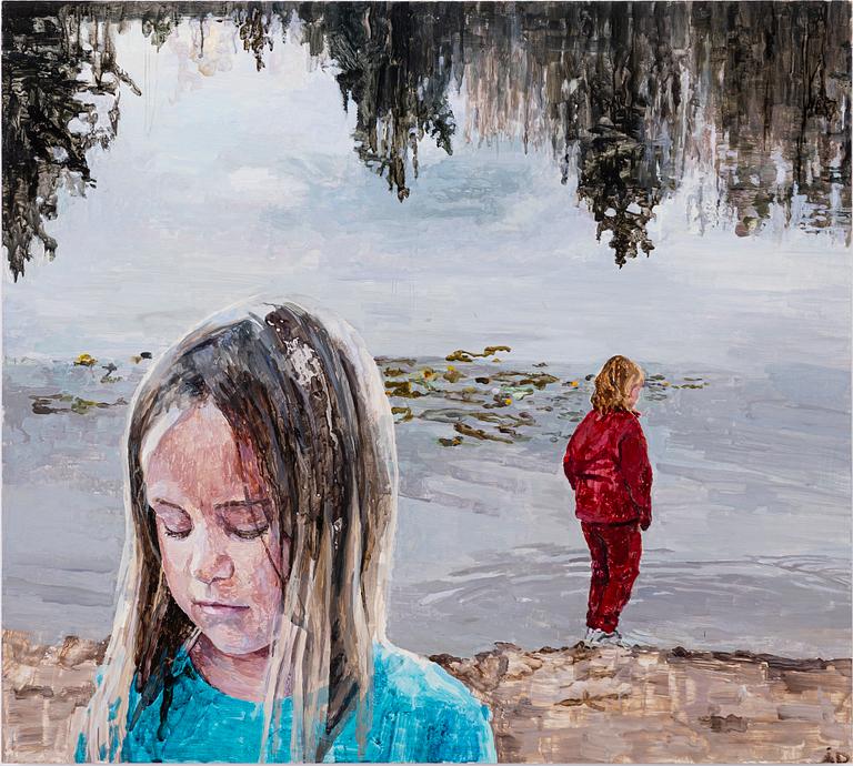 Åsa Davidsson, On the beach.