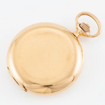 Longines, pocket watch, hunter, 52 mm.