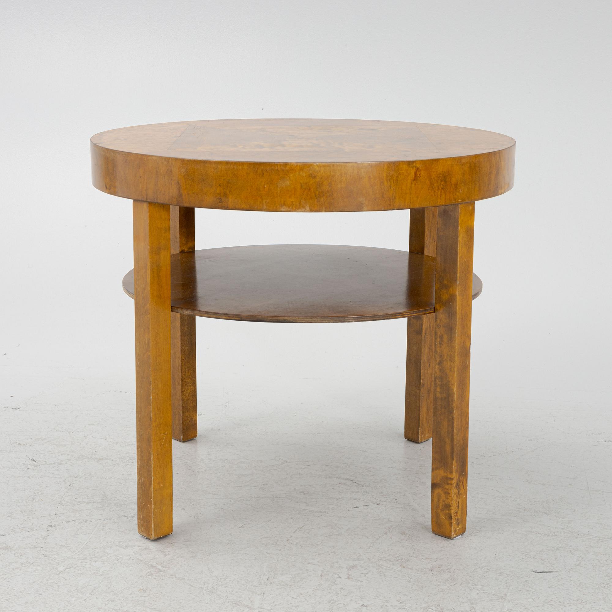 Soffbord, funkis, Velj. Jokinen & Lindqvist Oy, Finland, 1930-tal.