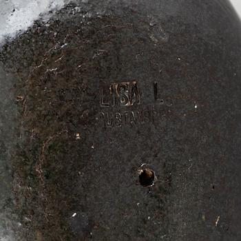 Lisa Larson, a group of three stoneware birds, Gustavsberg 1960s.