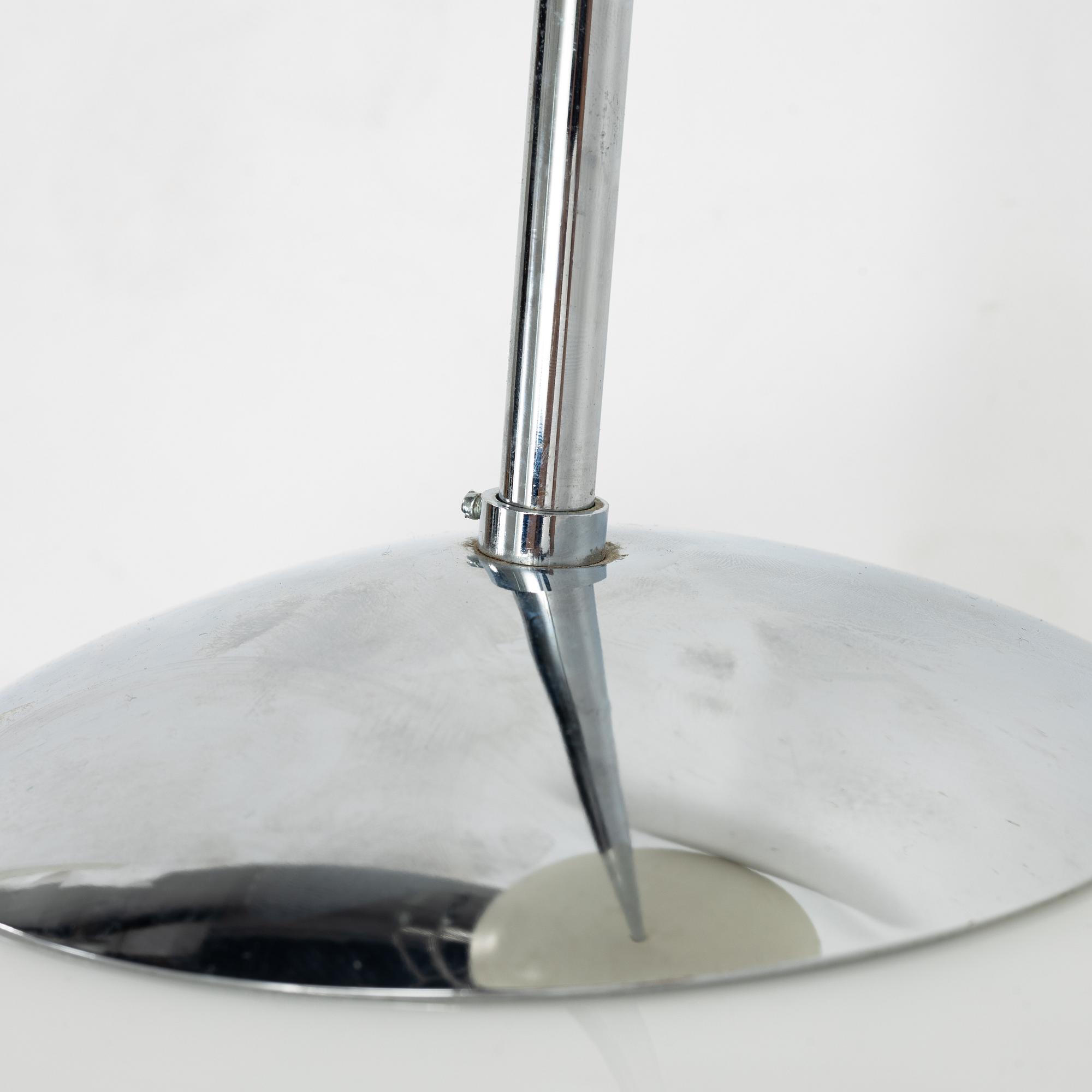 Taklampa, "Zero", 1900-talets slut. med extra kupa.