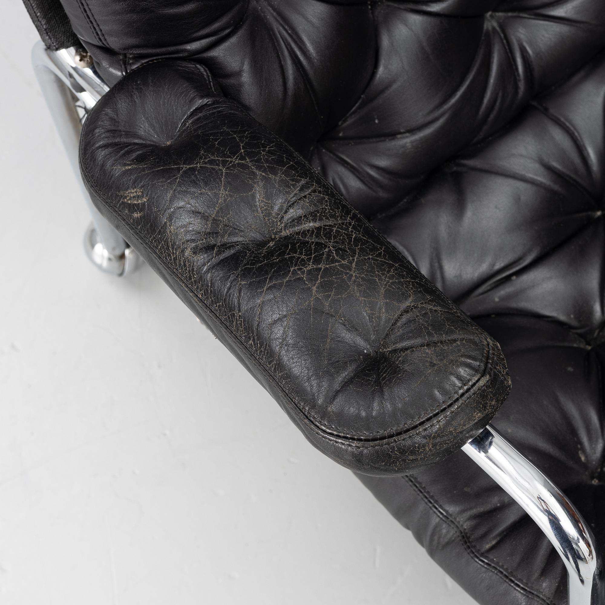 Bruno Mathsson, armchair, "Karin high", Dux.