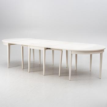 Dining table, 3 pieces, contemporary.
