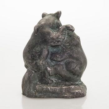 August Koskinen, Leikkivät karhunpennut.