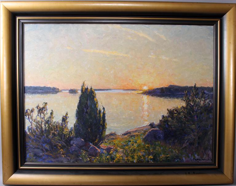 GOTTFRID KALLSTENIUS, olja på duk, sign.