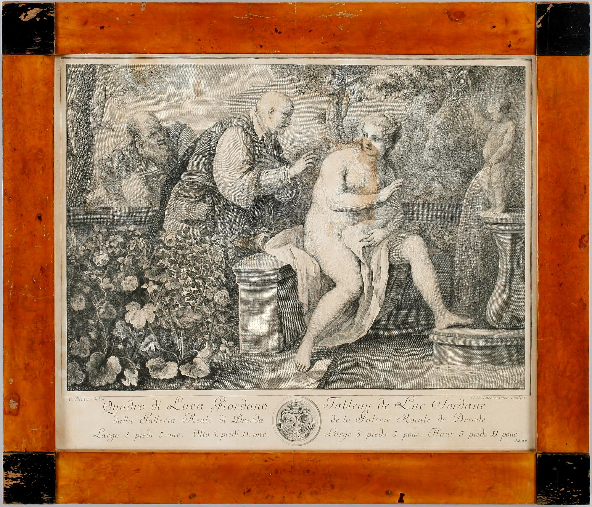ÉMILE ANDRÉ BOISSEAU, bla, efter, 2 st, 1700-/1800-tal.