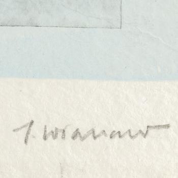 JAMES COIGNARD, carborundum etching, signed 51/60.