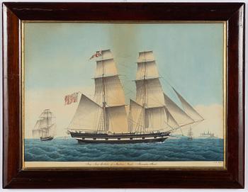 Jacob Petersen, The brig "Anne Isabelle" of Montrose  (Capt. Alexander Reid).