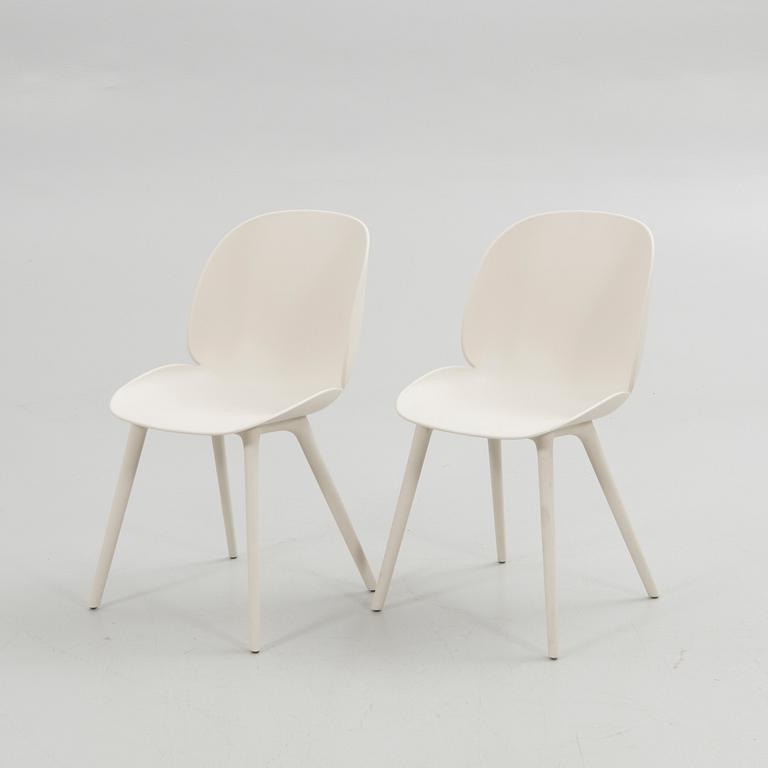 GamFratesi, chairs, 5 pcs, "Beetle", Gubi, Denmark.