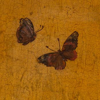 CHARLES GOGIN, 4, oil on canvas, signed Charles Gogin and C.G. With numbering 175 in red on all four.