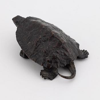 Figurin, brons, Japan, Meiji (1868-1912).