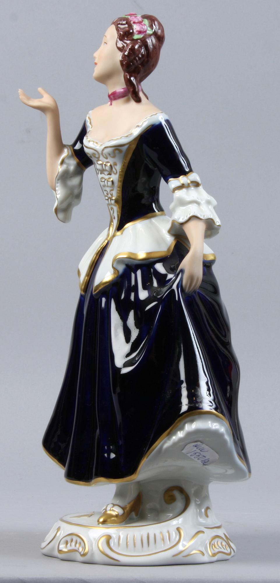 FIGURINER, 2 st, porslin, Royal Dux.