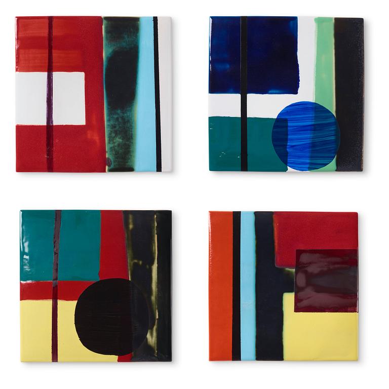 Astrid Sylwan, "Vimpelstaden", four parts.