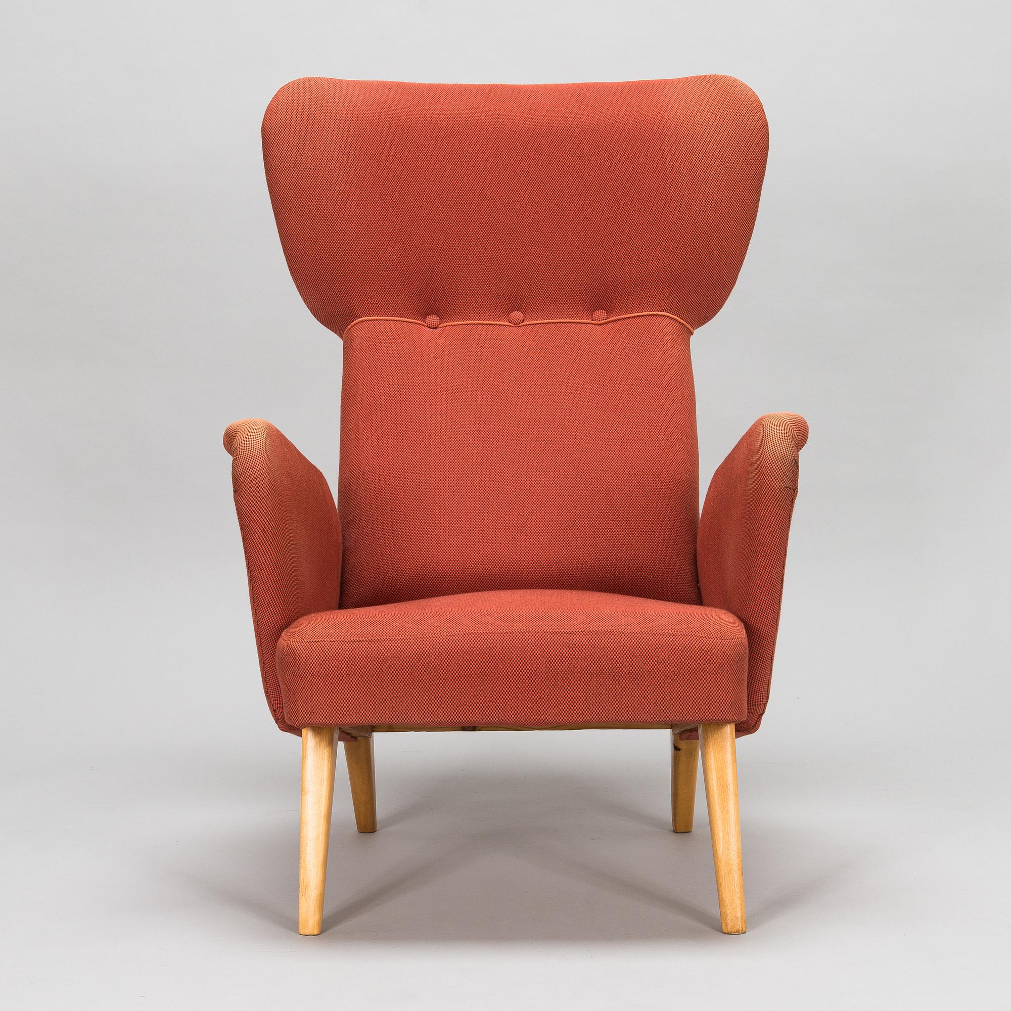 Carl Gustaf Hiort af Ornäs, A 1940s armchair for Hiort Tuote Puunveisto, Finland.