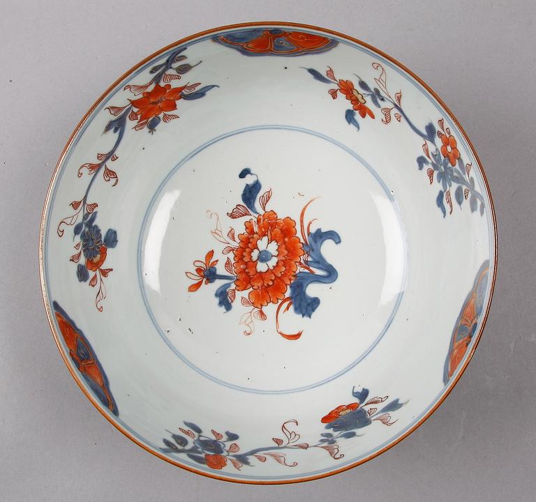 BÅLSKÅL, porslin, Qianlong, Kina. 1700-tal.