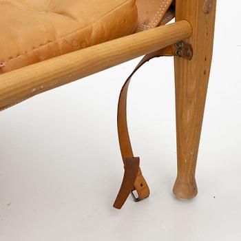 Kaare Klint, Armchairs, “Safari”, a pair, Rud. Rasmussens Snedkerier, Denmark, second half of the 20th century.