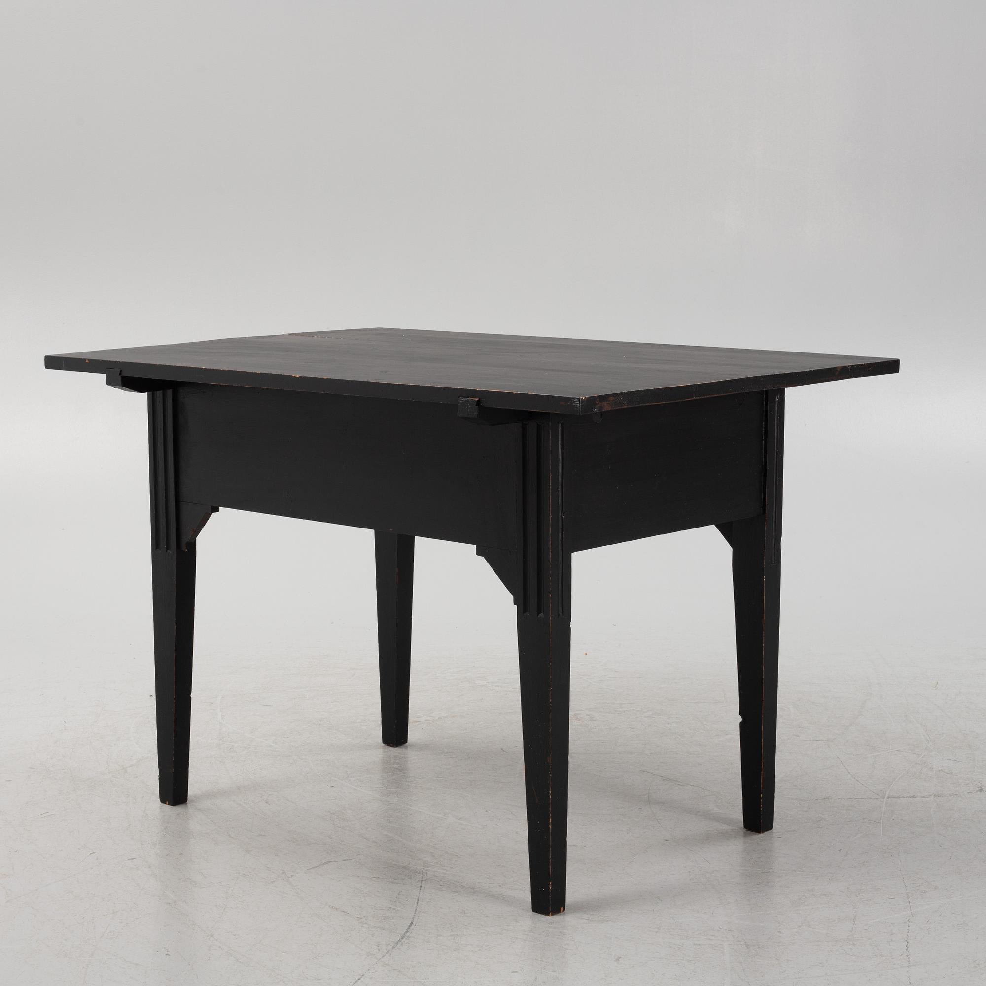 A table, late 19th Century.