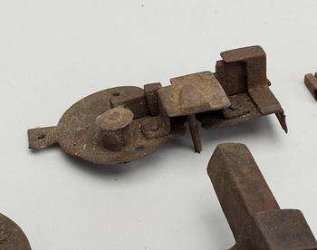 LÅS OCH BESLAG smide 17/1800-tal.