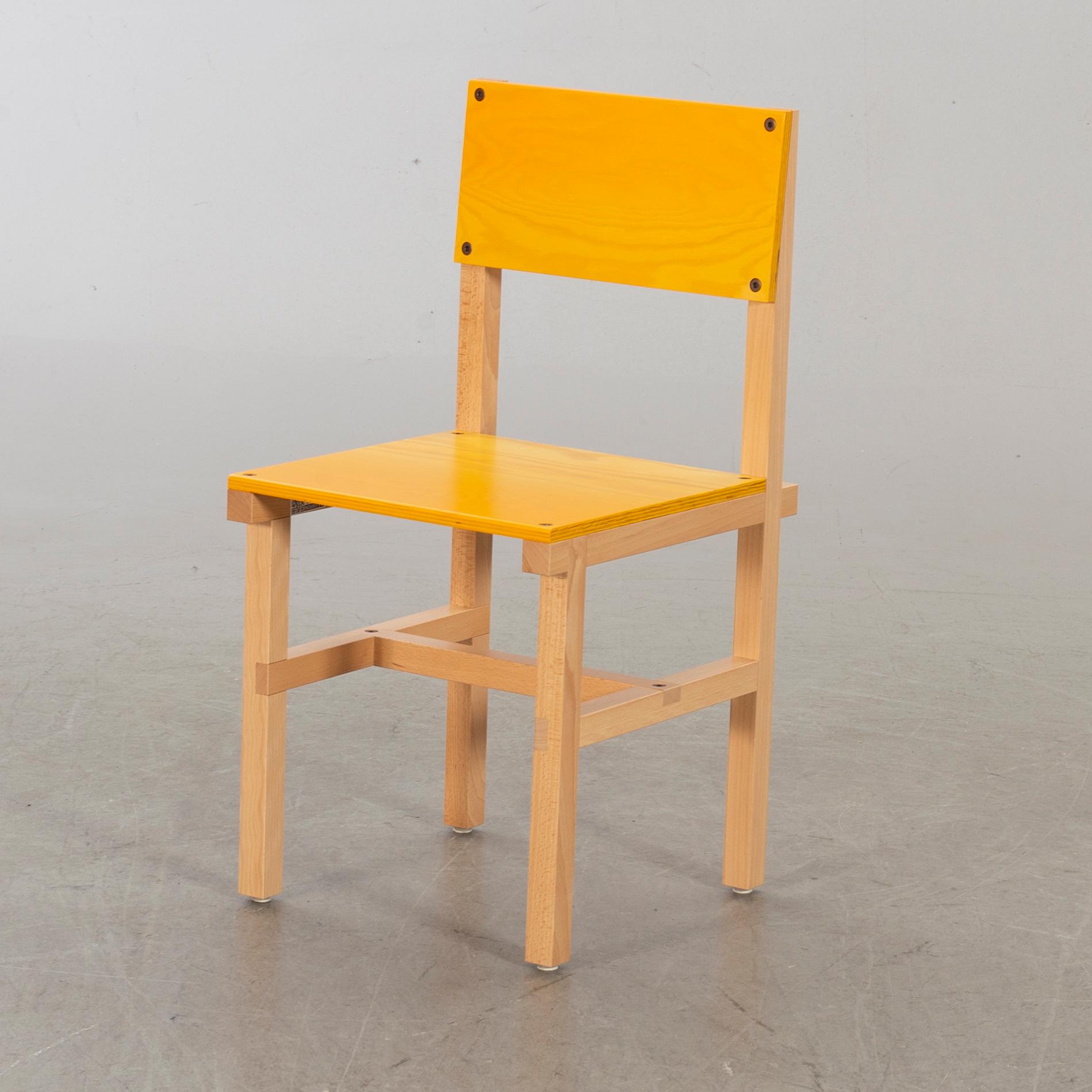 FREDRIK PAULSEN, "Röhsska"Designbaren, chair, Blå Station 2020, Chair 14/102.