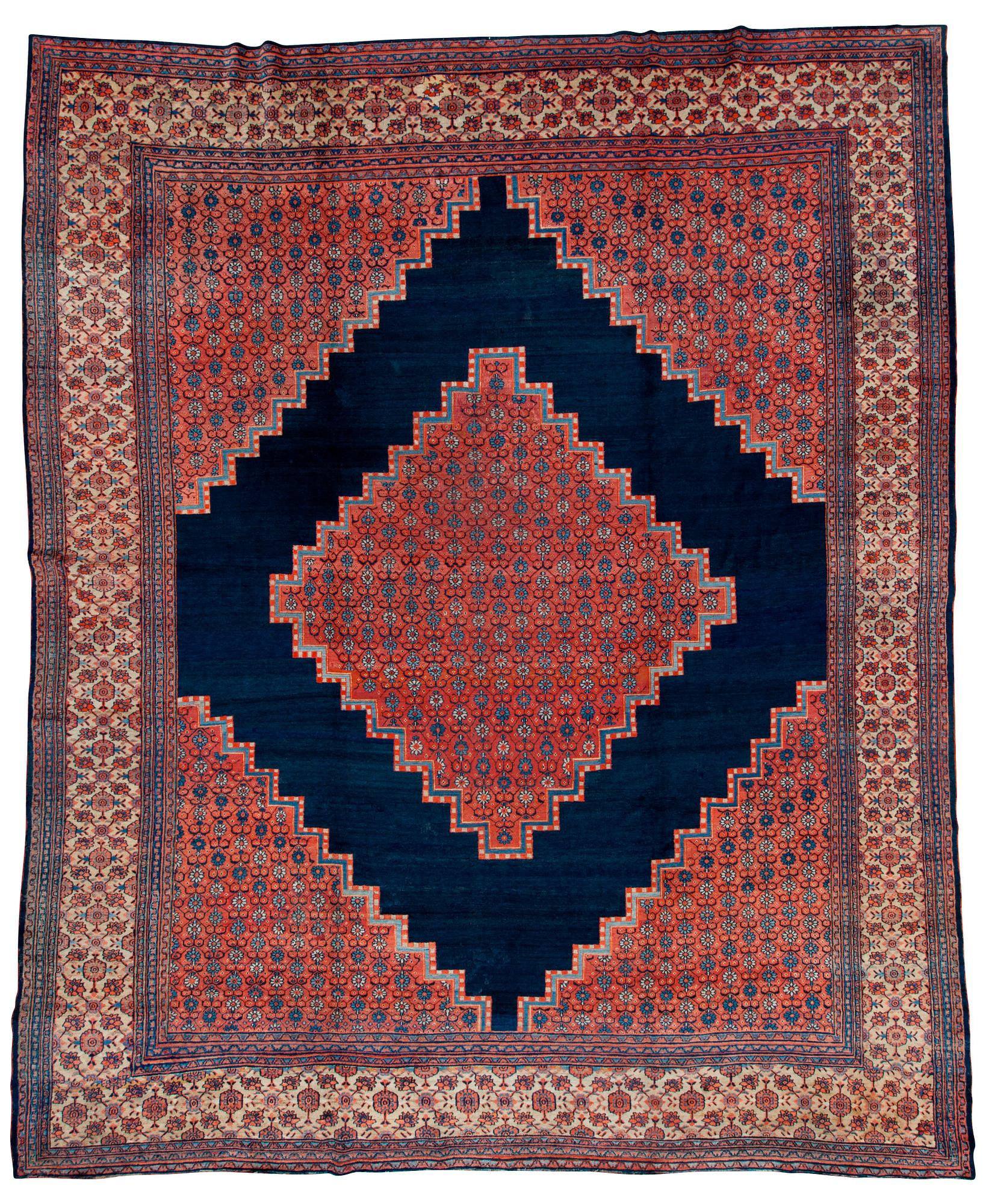 SEMI-ANTIQUE KHORASAN. 474 x 399 cm.