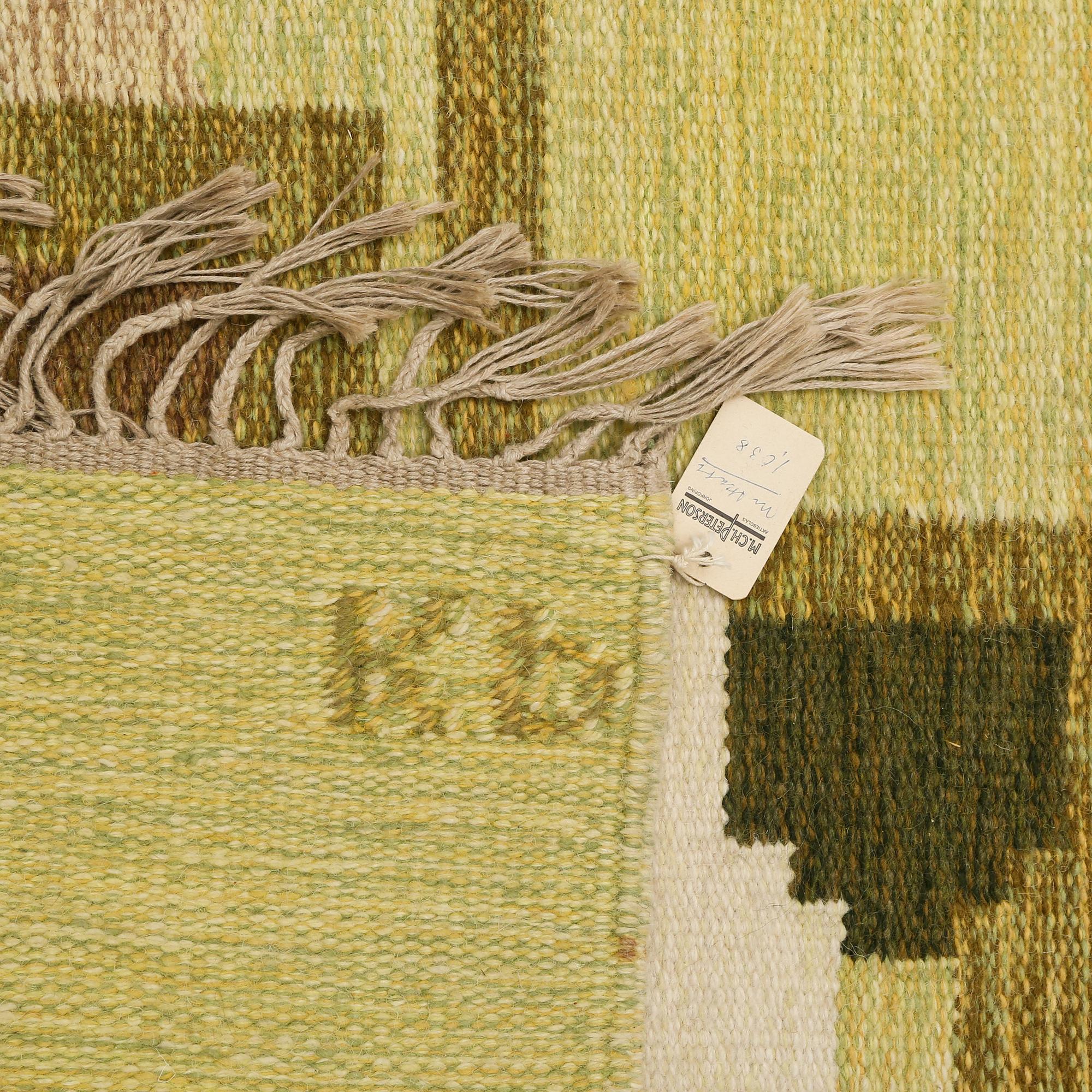 MATTA, rölakan, monogramsignerad K.P, 245 x 167 cm, 1900-talets andra hälft.