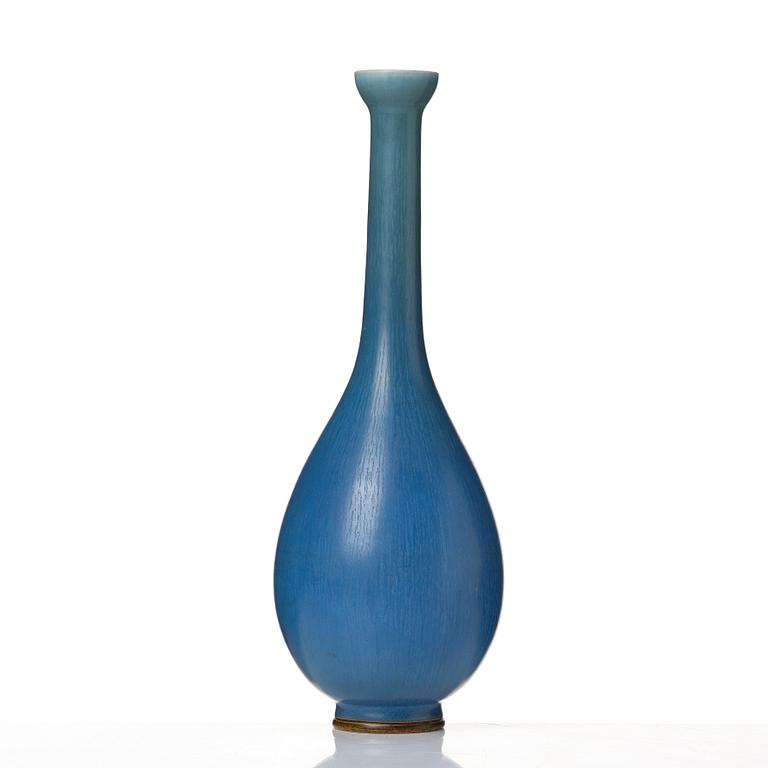 Berndt Friberg, a stoneware vase, Gustavsbergs studio 1961.