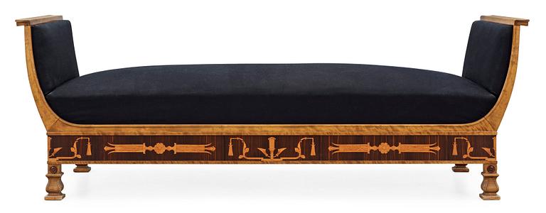 A 1920's daybed possibly by Carl Malmsten,