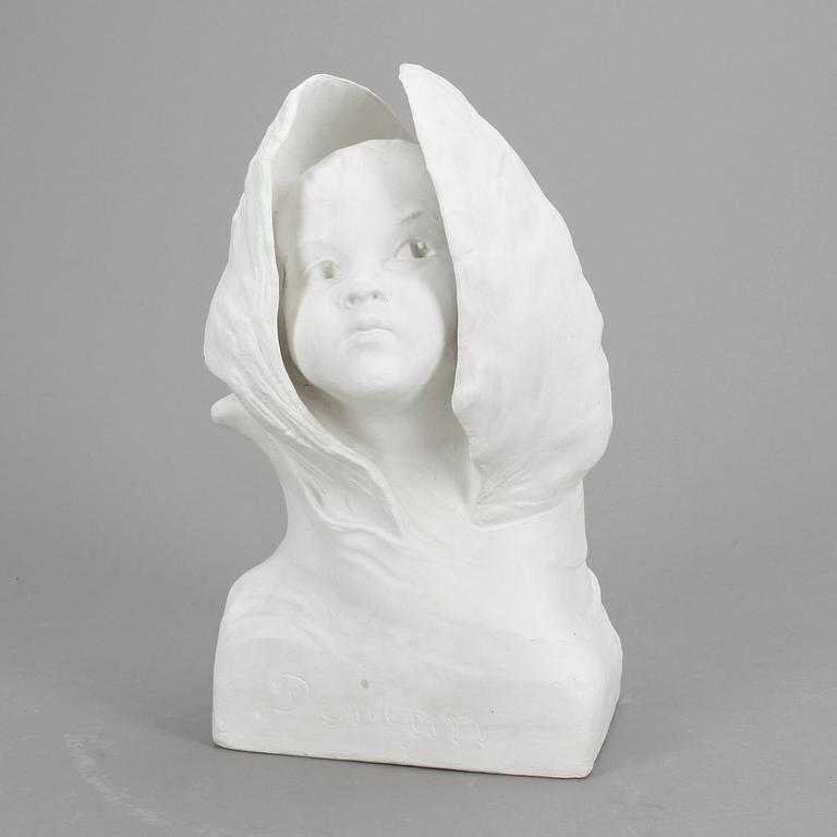 VERNER ÅKERMAN, skulptur, gips, sign.