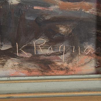 KARL-RAGNAR JOHANNESSON, oil on canvas, signed K. Ragnar.