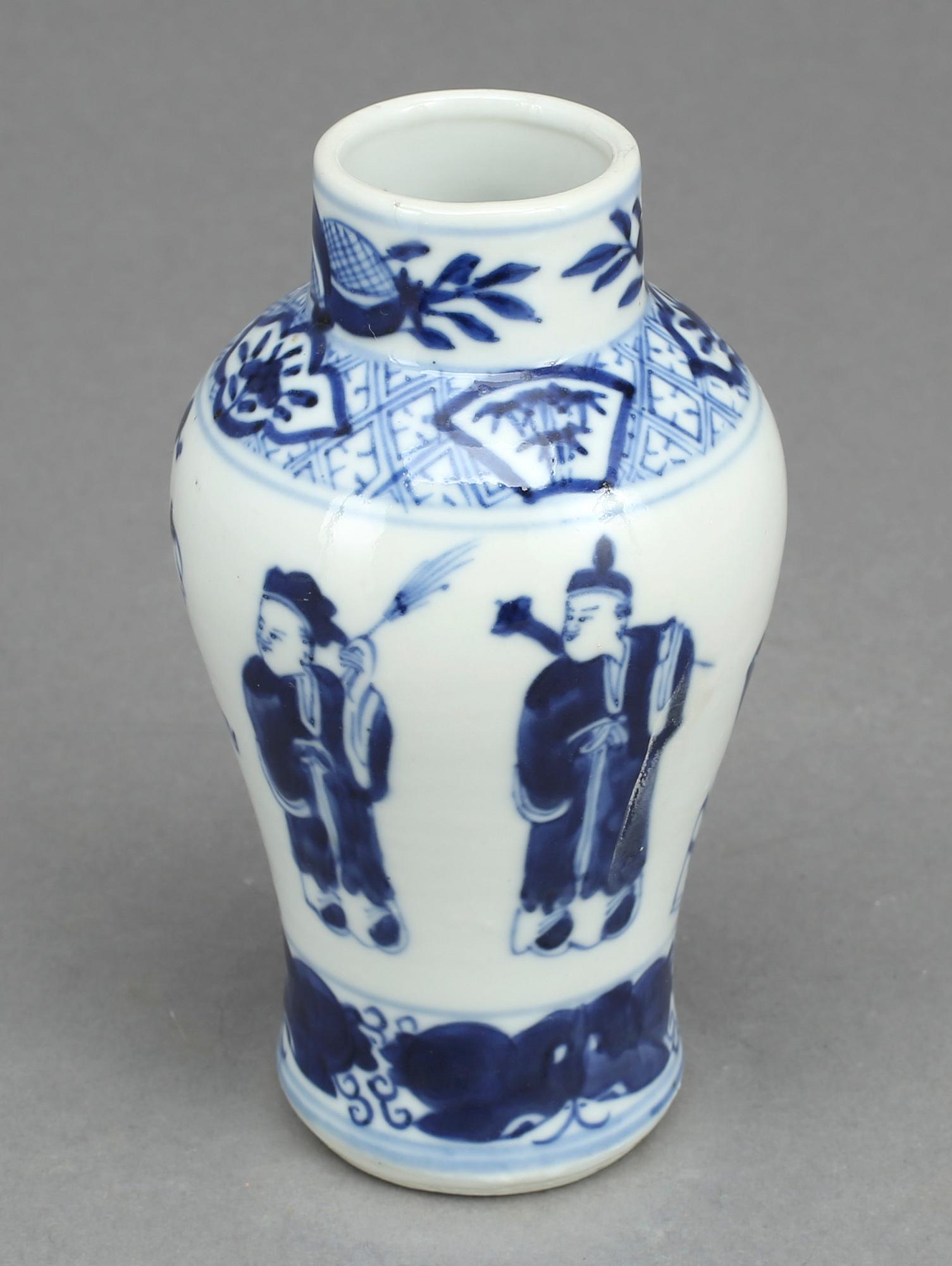 VAS, porslin, sannolikt Kangxi, Kina, 1700-tal.