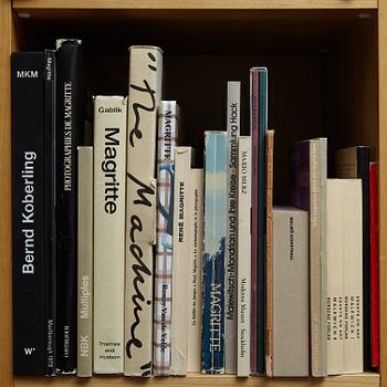 Björn Springfeldt's art library.
