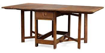 524. A Swedish 19th century gate-leg table.
