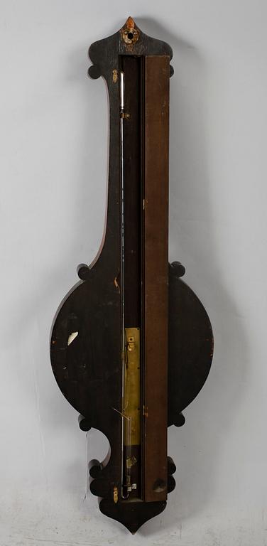 BAROMETER, Hughes, Fenchurch Street, London, 1800-talets mitt.