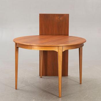 A 1960s Svante Skogh walnut dining table.