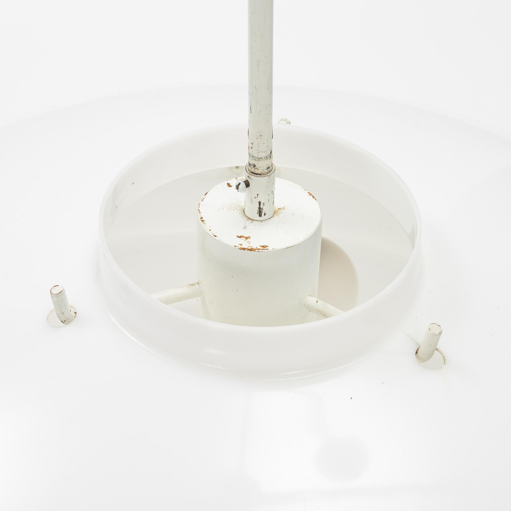 A ceiling lamp by Hans-Agne Jakobsson for Markaryd. Latter part of the 20:th century.