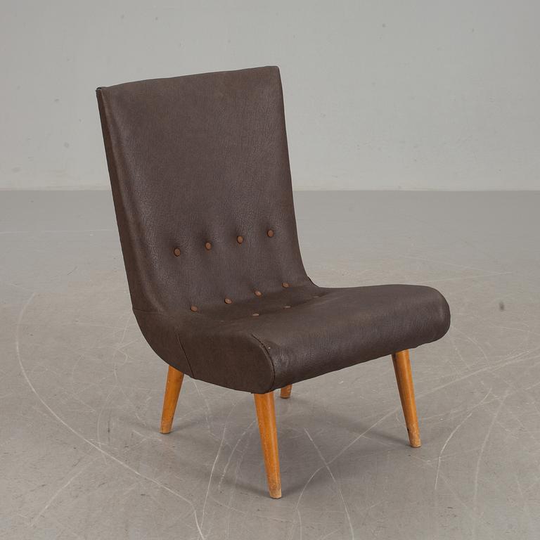 FÅTÖLJ, 1950-60-tal.
