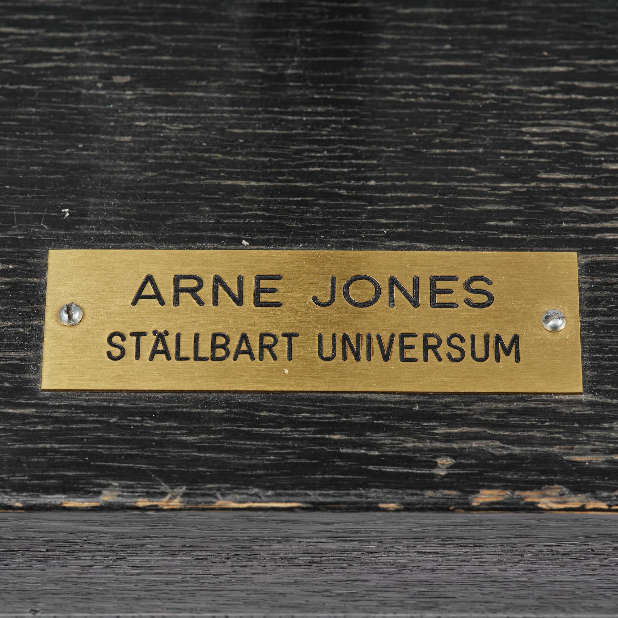 Arne Jones, "Ställbart universum".